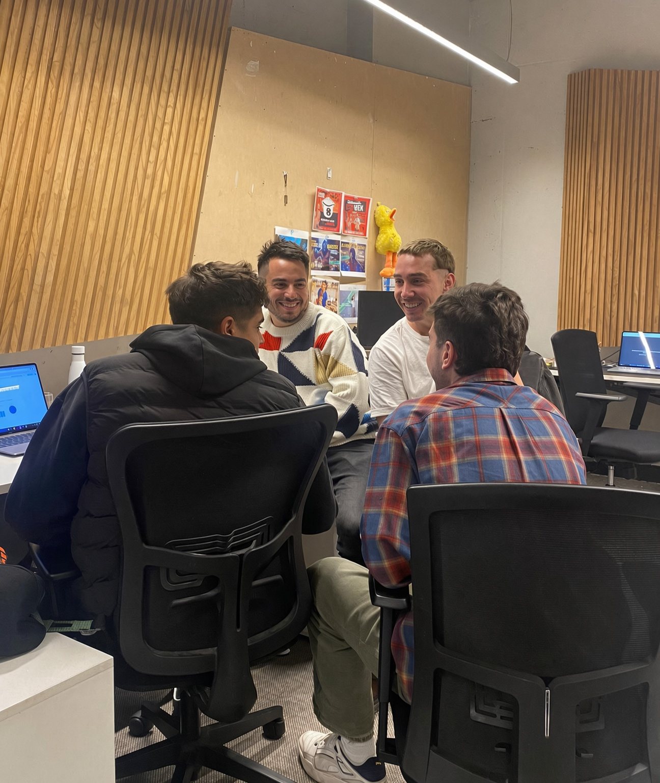 Conversación de equipo en la transición de Oniric a Wiwo