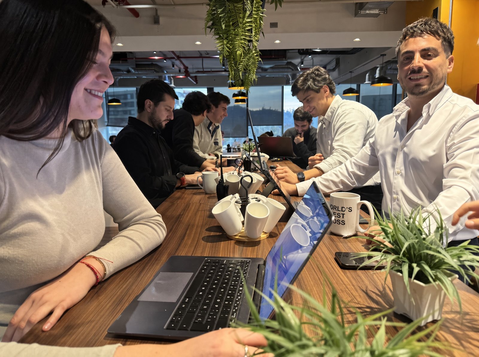 Jornada de trabajo del equipo Wiwo